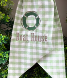 Custom Embroidered Wreath Sashes