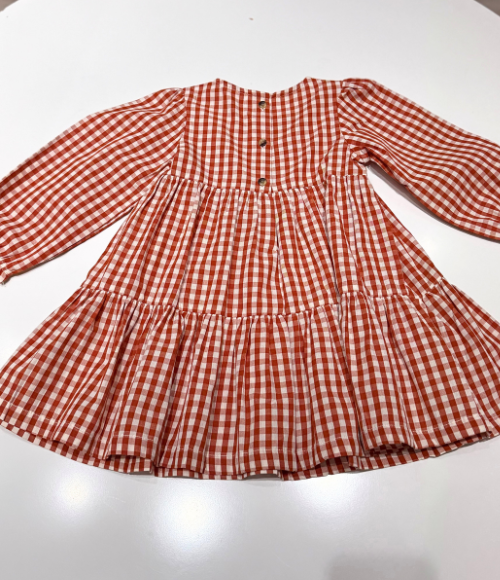 Lohnhorn Gingham Twirl Dress