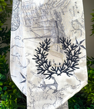 Custom Embroidered Wreath Sashes