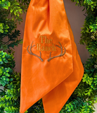 Custom Embroidered Wreath Sashes