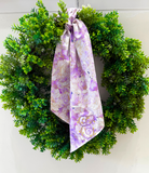 Custom Embroidered Wreath Sashes