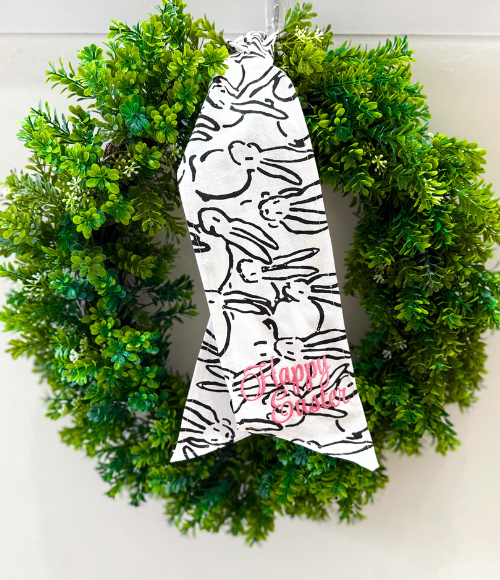 Custom Embroidered Wreath Sashes