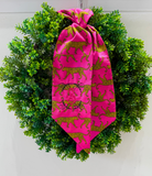 Custom Embroidered Wreath Sashes