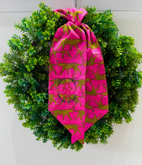 Custom Embroidered Wreath Sashes