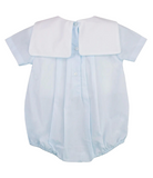 Train Embroidery Romper Set