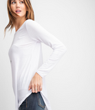 Plus Round Neck Top - Multiple Colors