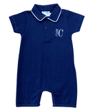 Bambinos Preston Playsuit - Navy