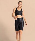Plus Snake Chintz Sports Bralette in Black