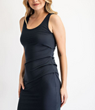 Plus Butter Soft Dress with Side Pintuck - Multiple Colors