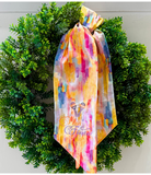 Custom Embroidered Wreath Sashes