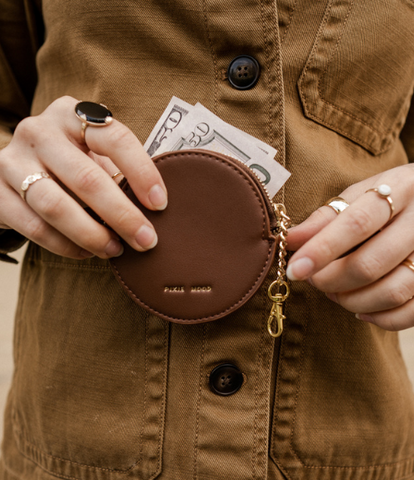 Nubuck Coin Pouches