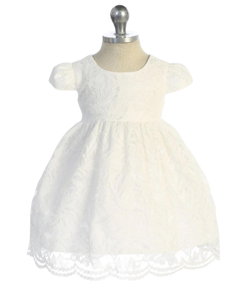All Lace Baby Dress - Multiple Colors