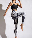 Plus Tie Dye Full Length Leggings - Multiple Colors