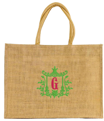 Jute Pocket Tote