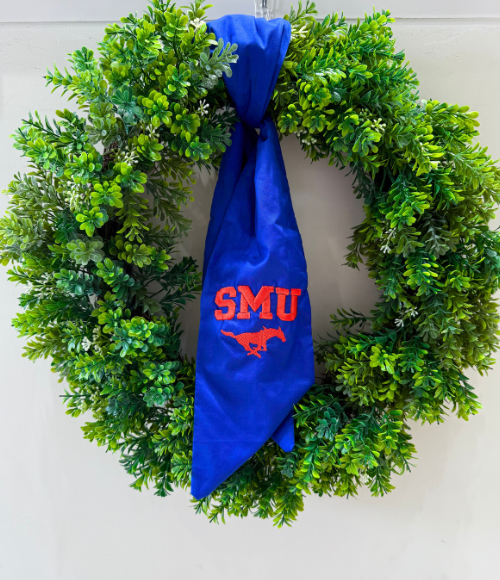Custom Embroidered Wreath Sashes