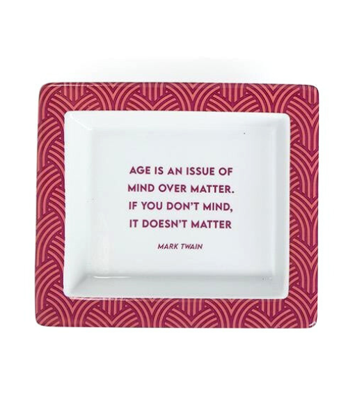 Large Wise Saying Trinket Trays Large Wise Saying Trinket Trays