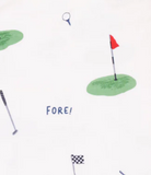 All Fore Golf Fold-Over Cuff Footie