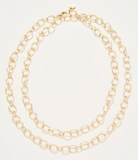 Appoline Chain Necklace 36" Gold