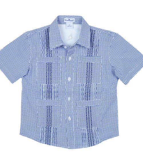 BQ Classic Navy Guayabera