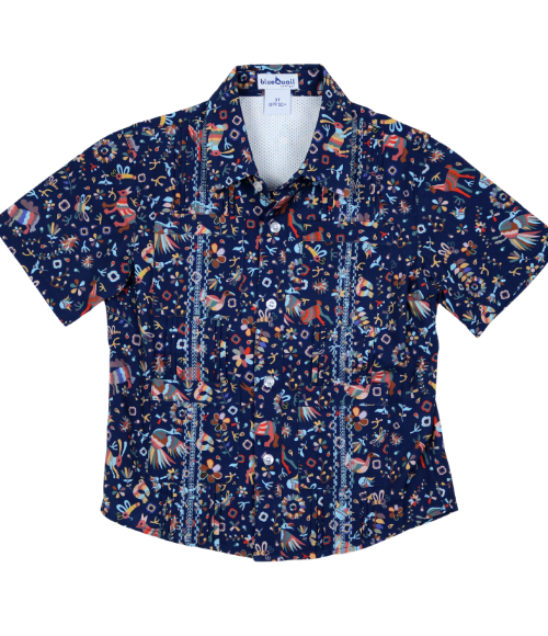 BQ Men's Fall Otomi Guayabera