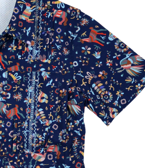 BQ Men's Fall Otomi Guayabera