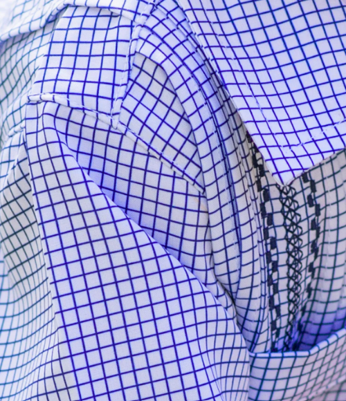 BQ Classic Navy Guayabera