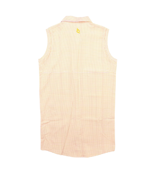 BQ Pink/Citrus Guayabera Dress