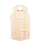 BQ Pink/Citrus Guayabera Dress