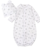 Kissy Silver Baa Baa Baby Sheep Converter & Hat Set