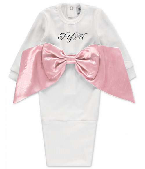 Baby Swaddle Bag with Satin Bow