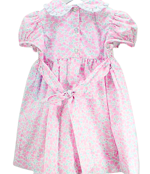Blooming Roses Smocked Dress