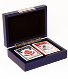 Blue Lacquer Playing Card Set