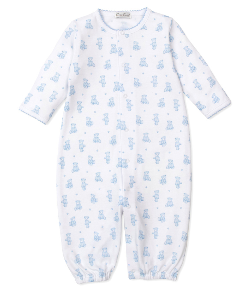 Kissy Teddy Bears Blue Convertible Gown Set