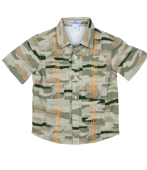 BQ Classic Camo Guayabera