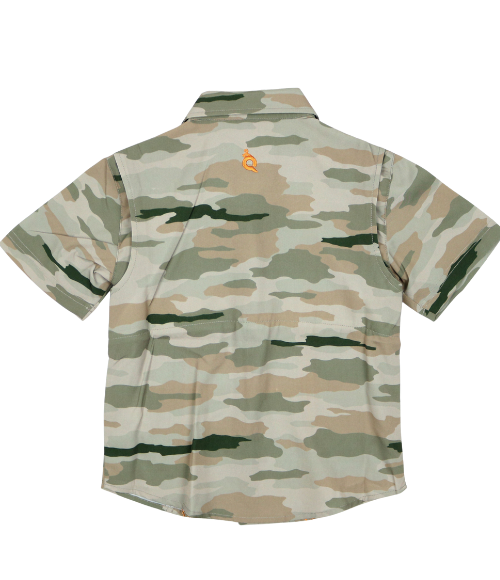 BQ Classic Camo Men's Guayabera