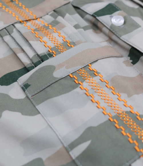 BQ Classic Camo Guayabera