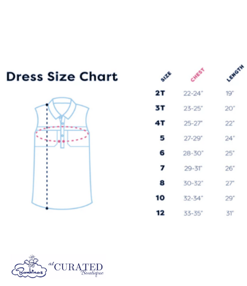 BQ Guayabera Dress in Pink Mint Wave Check