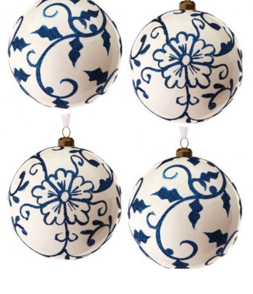 Chinoiserie Holiday Ornaments Chinoiserie Holiday Ornaments