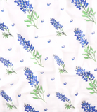 Texas Bluebonnet Organic Burp Cloth, Bib & Blanket