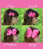 Ginger Grosgrain Bow