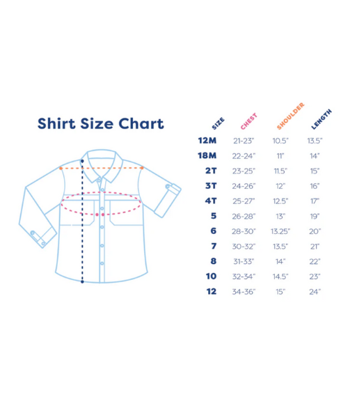 BQ Pink Mint Wave Check Guayabera Shirt