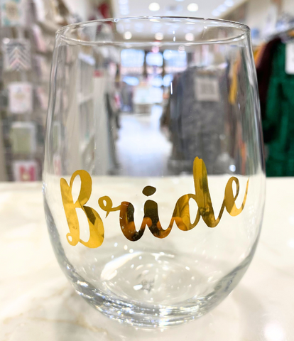 Bridal Wine Tumblers