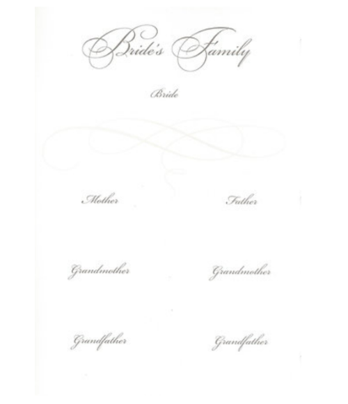 Monogrammed Wedding Album
