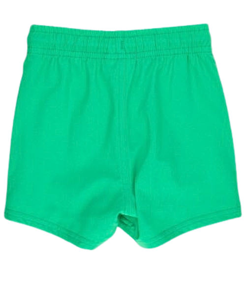 Bright Green Performance Swim Trunks