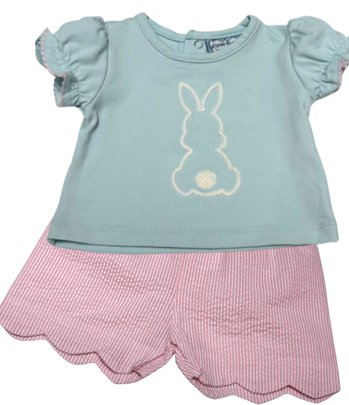 Bunny Hop Baby Girls Shorts Set