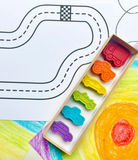 Car and Truck Crayons Gift Set