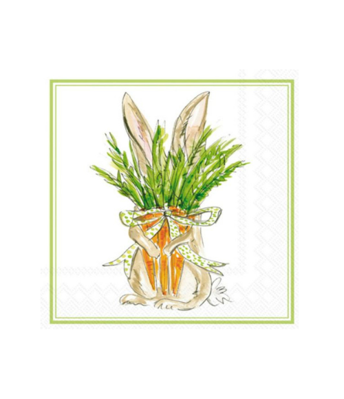 Carrot Bunny Cocktail Napkins Carrot Bunny Cocktail Napkins