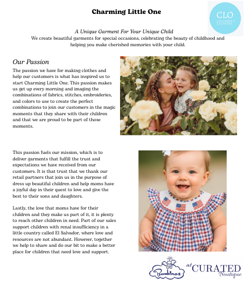 Smocked Easter Toile Baby Dress