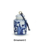 Chinoiserie Hand-Painted Placeholders