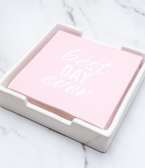 Classic Cocktail Napkin Holder